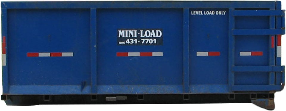 12 yard waste disposal bin